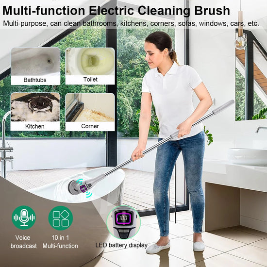 electric multifunctional cleaning brush