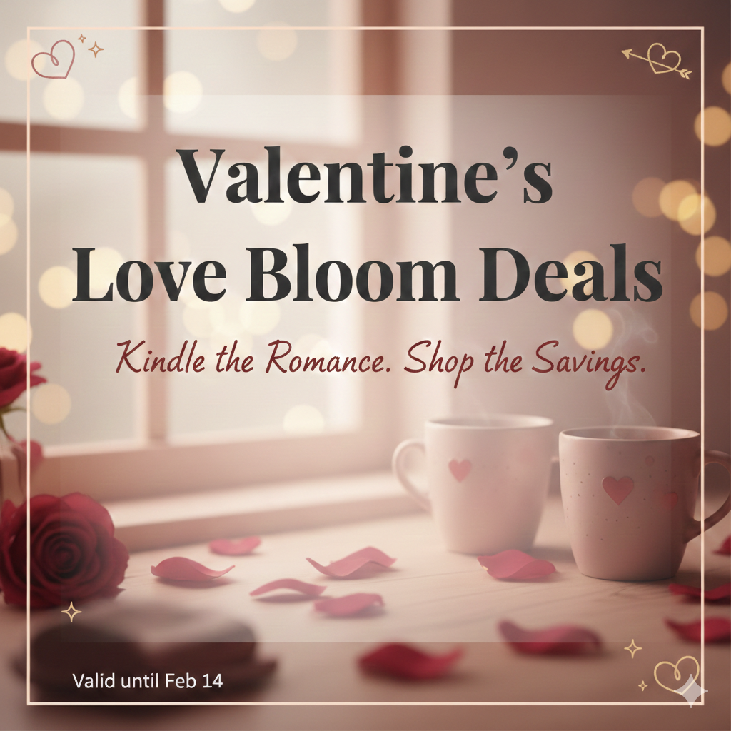 Valentine Love Blooms Deals