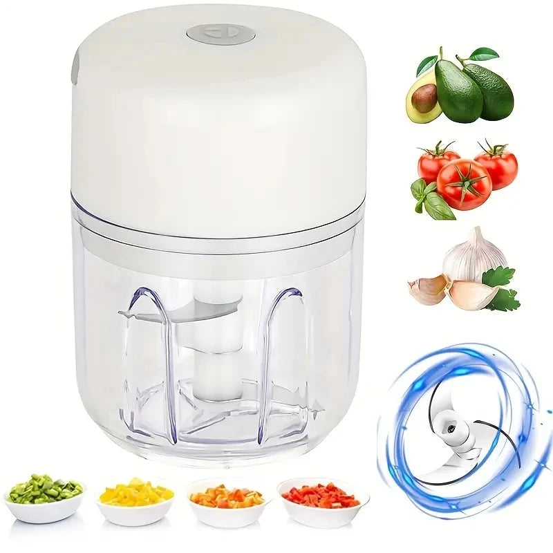 Electric Vegetable Chopper – Fast Food Prep