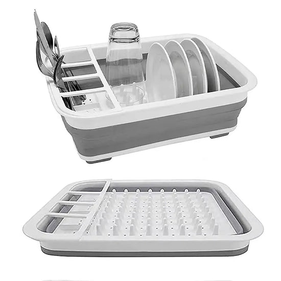 Foldable Dish Rack – Space-Saving Kitchen Drying Rack