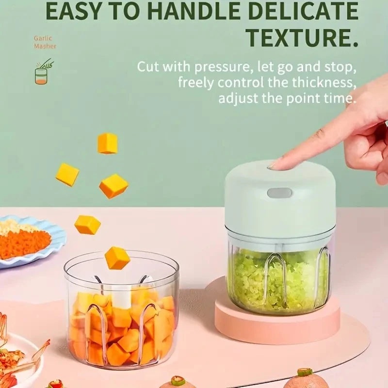 Electric Vegetable Chopper – Fast Food Prep